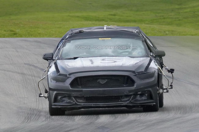 Последние шпионские фотографии Ford Mustang