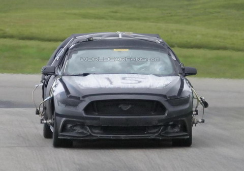Последние шпионские фотографии Ford Mustang