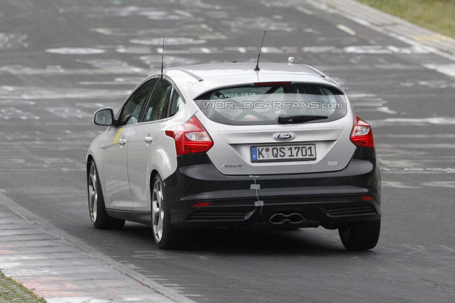 Шпионы в очередной раз поймали Ford Focus ST 2014