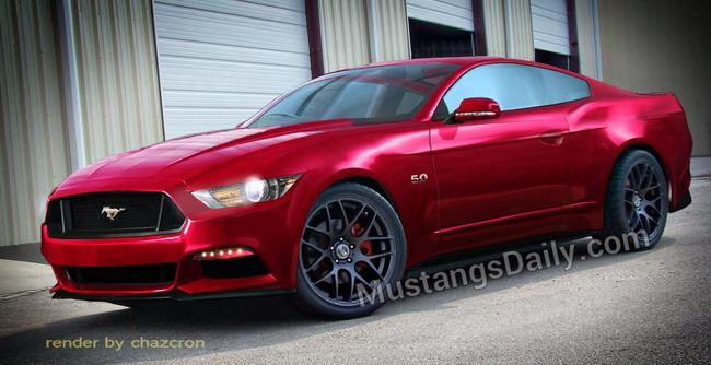 2015 Ford Mustang в 3D