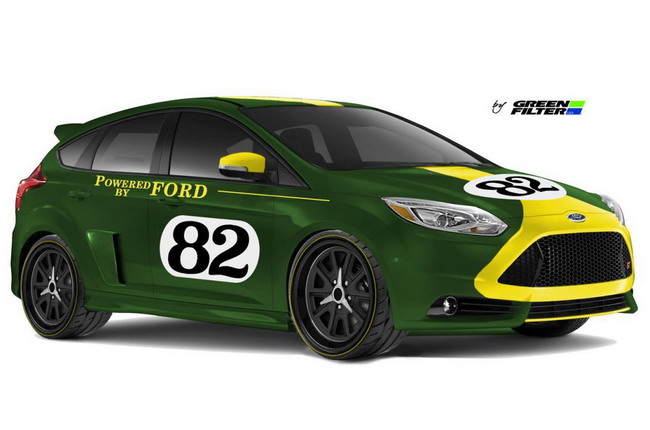 Ford  4 Focus ST  SEMA