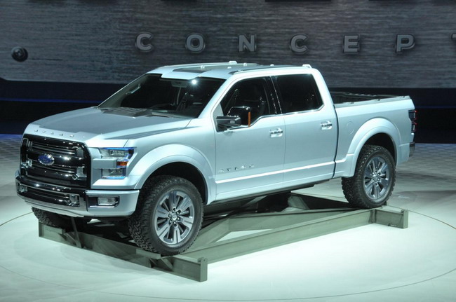 Новый Ford F-150 будет показан на автосалоне в Детройте