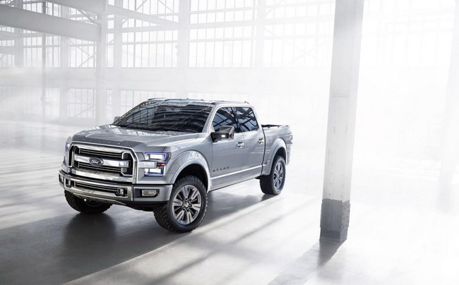 Новый Ford F-150 будет показан на автосалоне в Детройте