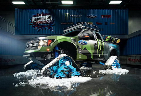 Ford F-150 RaptorTRAX является новой игрушкой Кена Блока