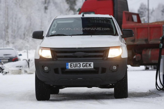 Внедорожник на основе Ford Ranger проходит зимние тесты