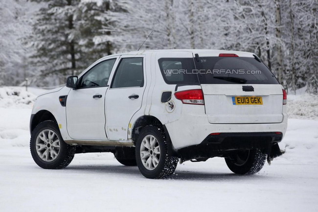 Внедорожник на основе Ford Ranger проходит зимние тесты