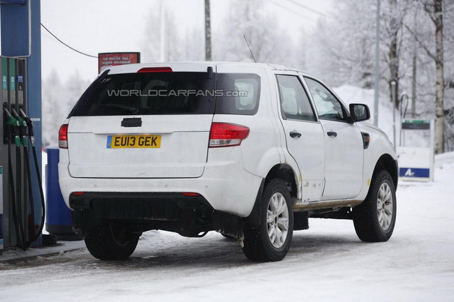 Внедорожник на основе Ford Ranger проходит зимние тесты