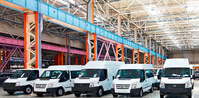 C конвейера завода Ford Sollers в Елабуге сошел 30-тысячный Ford Transit