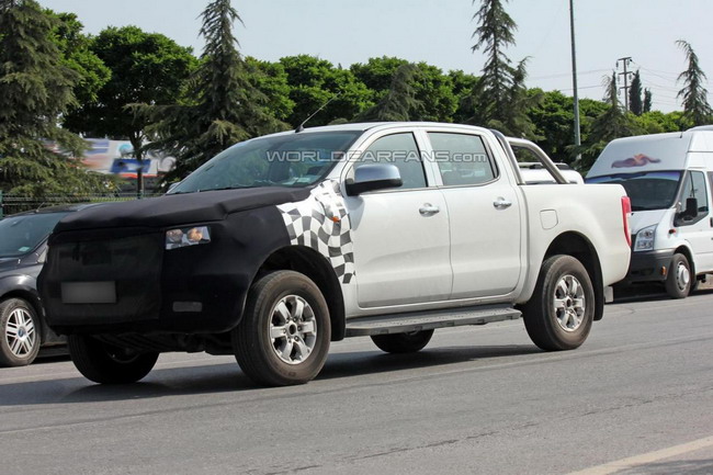 Обновленный Ford Ranger впервые пойман шпионами