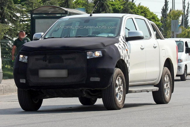 Обновленный Ford Ranger впервые пойман шпионами