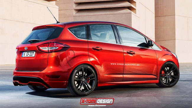 Новая визуализация Ford C-MAX ST от X-Tomi Design 