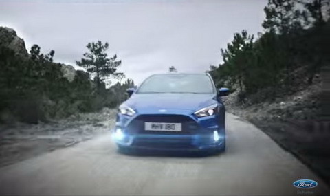 Первое видео Ford Focus RS