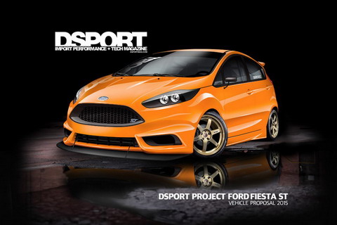 Форд представит две модифицированных Fiesta ST на SEMA